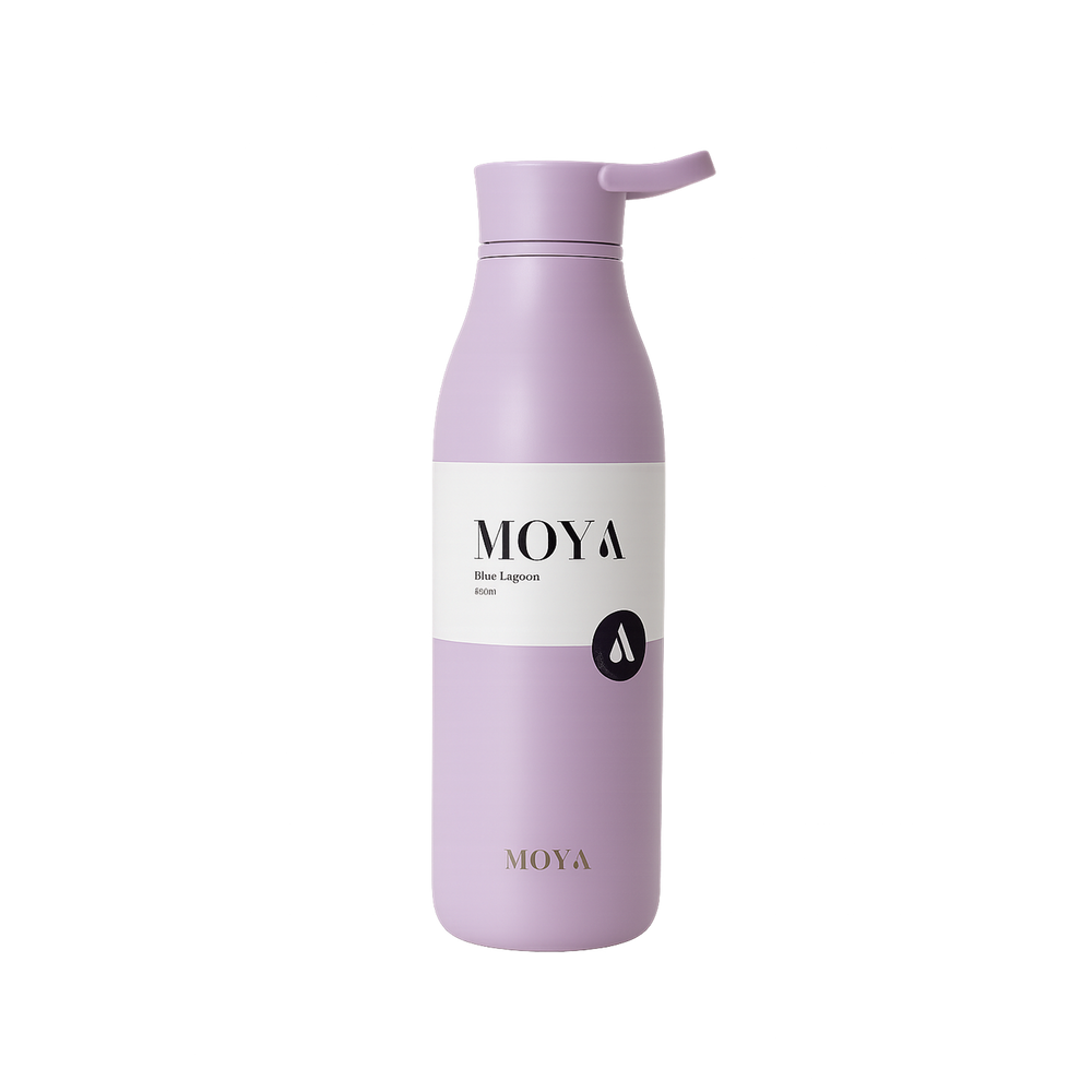 Moya Blue Lagoon 460ml Insulated Water Bottle - Lilac