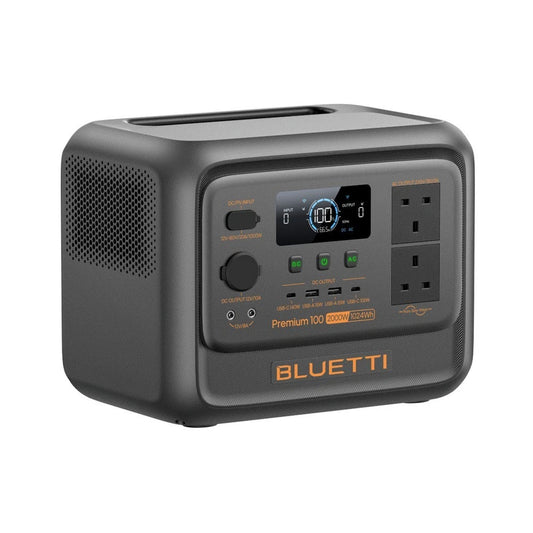 Bluetti Premium 100 V2 Portable Power Station | 2000W 1024Wh, Power Station, - Outdoor Kuwait