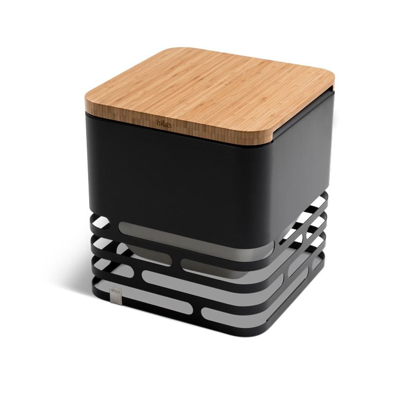 Hofats Cube Fire Basket - Board, FirePit Board, - Outdoor Kuwait