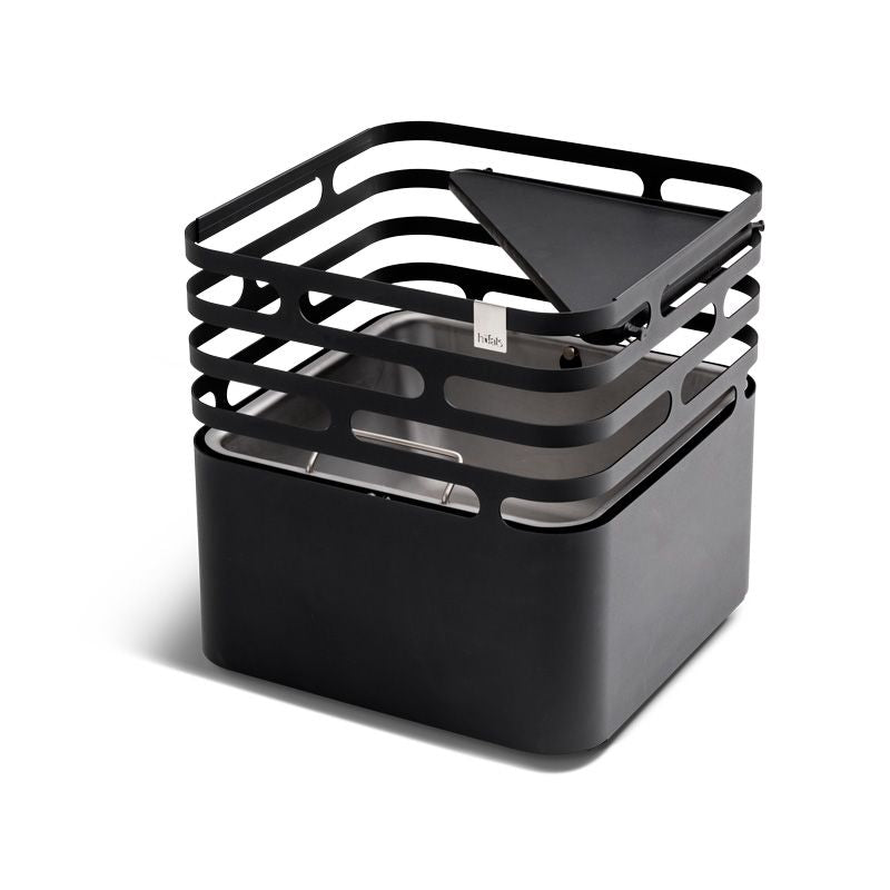 Hofats Cube Fire Basket - Plancha, Firepit Grid, - Outdoor Kuwait