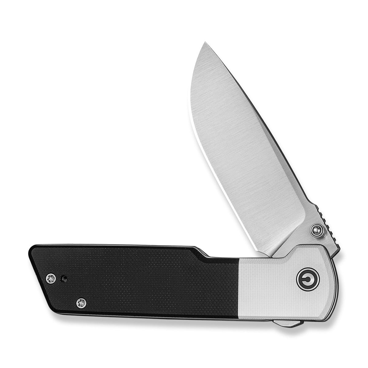 CIVIVI Zygon White & Black G10 Pocket Knife C25035C-1, Knives, - Outdoor Kuwait