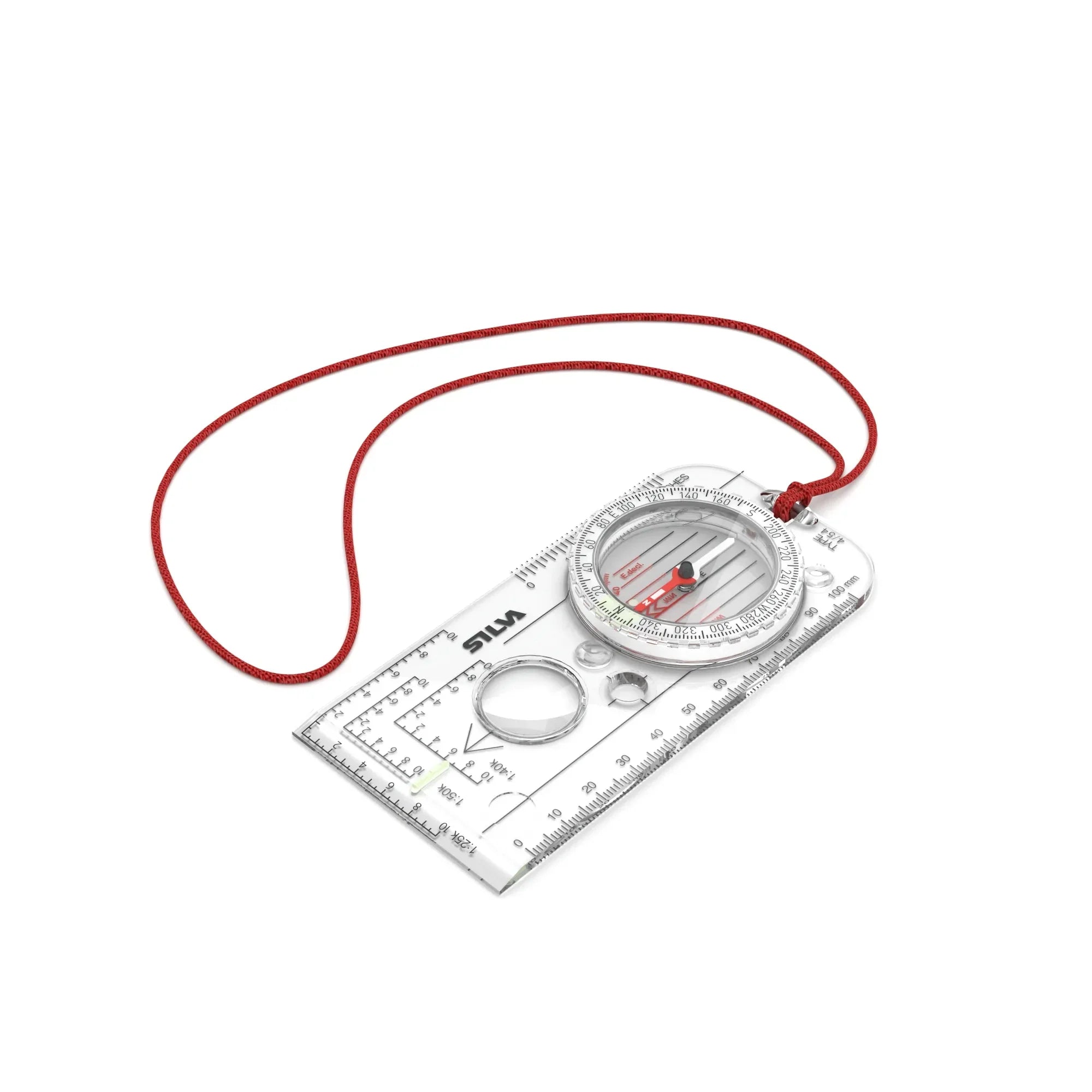 Silva Expedition 4 Baseplate Compass with Declination Adjustment Magnifying Lens, , - Outdoor Kuwait