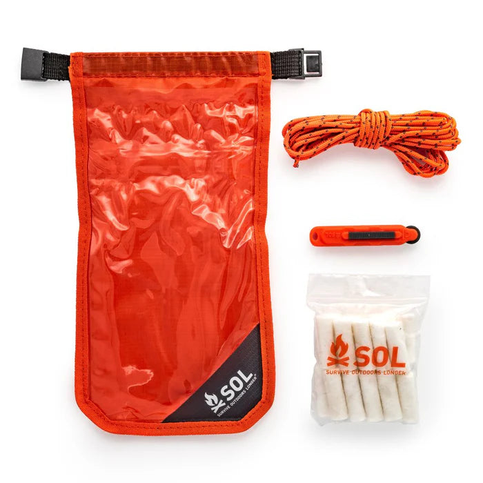 S.O.L Fire Lite Kit in Dry Bag, Fire Lite, - Outdoor Kuwait