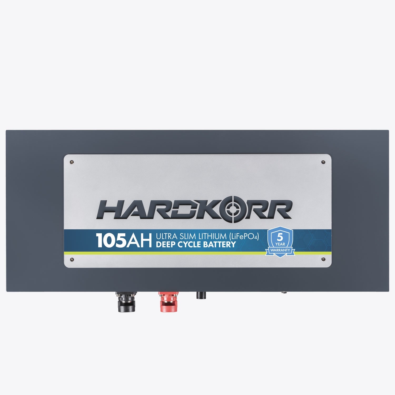 Hardkorr 105Ah Lithium LiFePO4 Slimline Deep Cycle Battery HKPBATLSL105