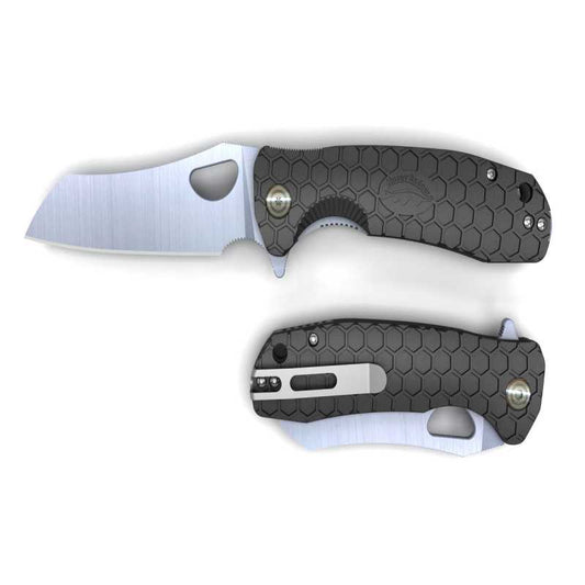 Honey Badger Flipper Wharncleaver Large With Choil D2, Knives, Black   - Outdoor Kuwait