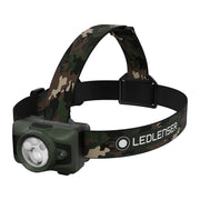 Ledlenser HF6R RGB Rechargeable Headlamp 900 Lumens - Camo