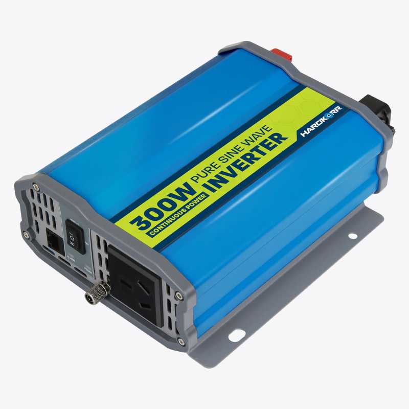 Hardkorr 300W Pure Sine Wave 12V TO 240V Inverter, Inverter,    - Outdoor Kuwait