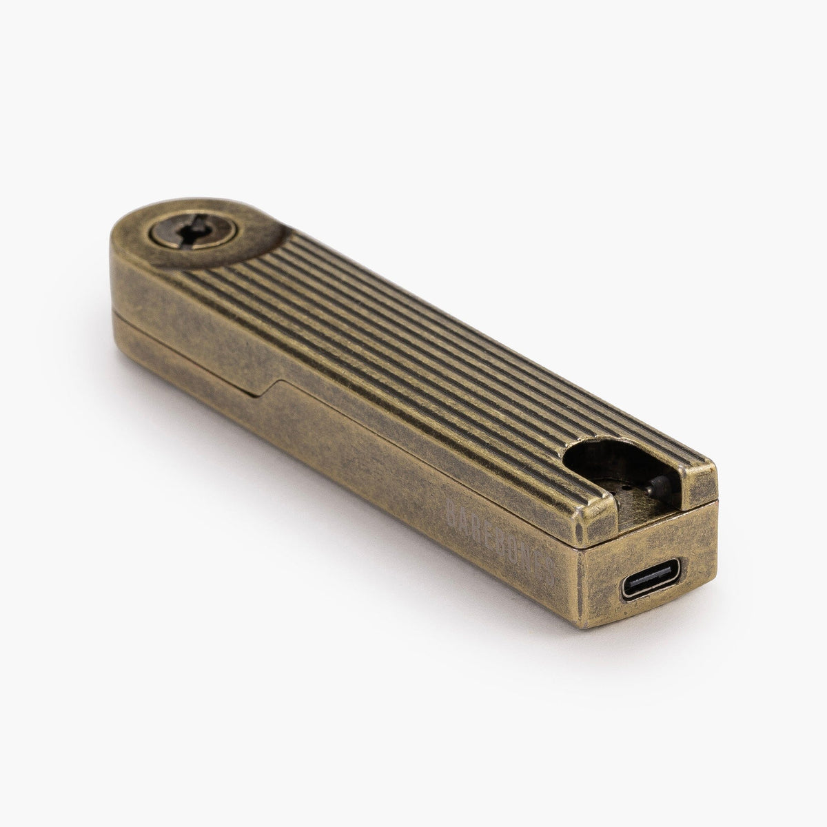 Barebones Pivot Arc Lighter Brass, , - Outdoor Kuwait