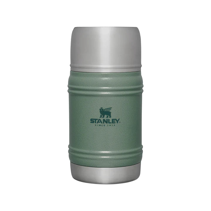 STANLEY THE ARTISAN THERMAL FOOD JAR | 0.5L, Food Storage, Hammertone Green - Outdoor Kuwait