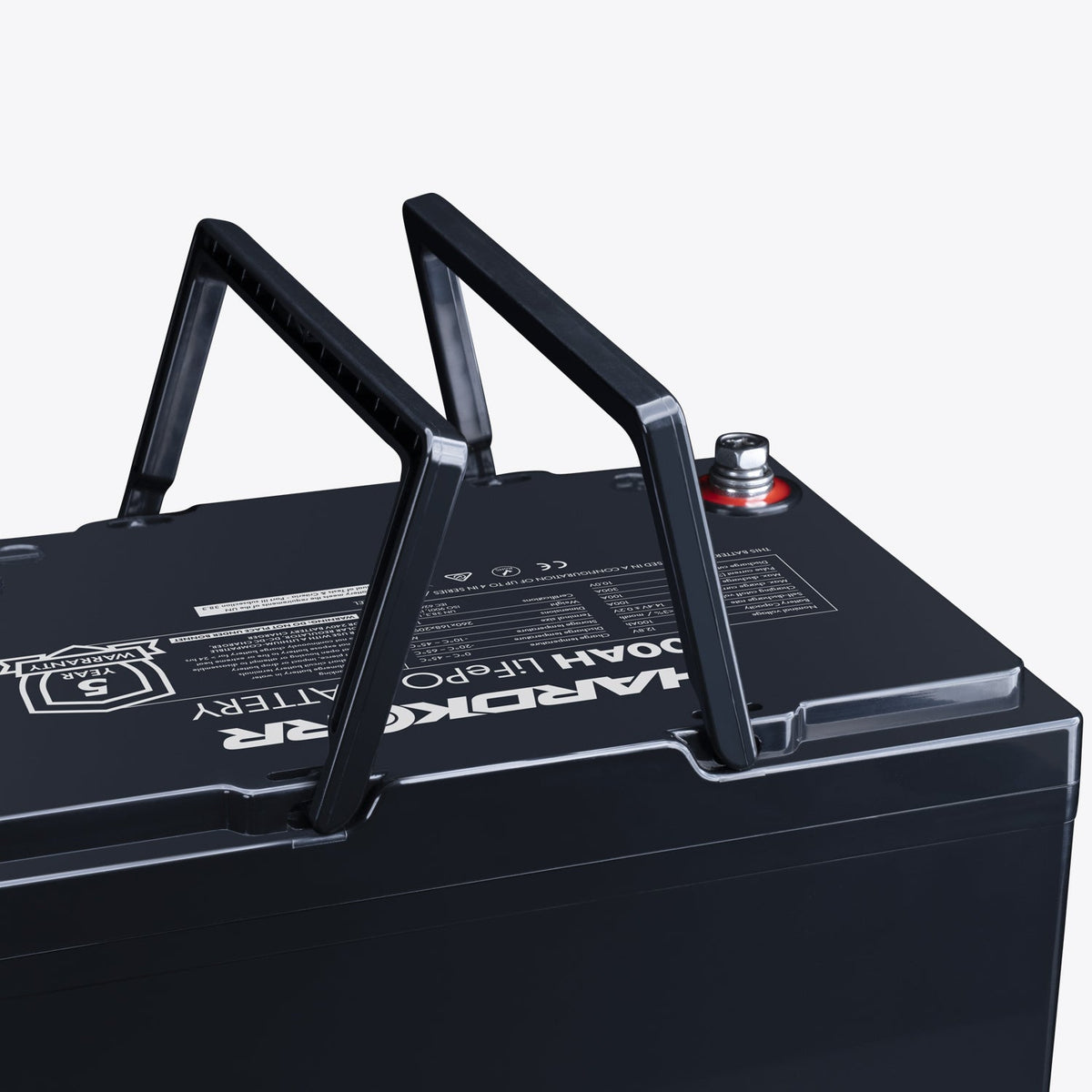 Hardkorr 100Ah Lithium LiFePO4 Deep Cycle Battery HKPBATL100BS, , - Outdoor Kuwait