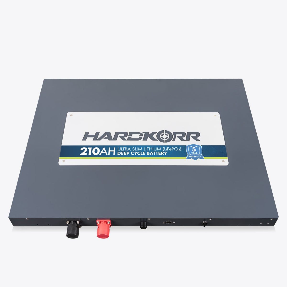 Hardkorr 210Ah Lithium LiFePO4 Slimline Deep Cycle Battery HKPBATLSL210, , - Outdoor Kuwait