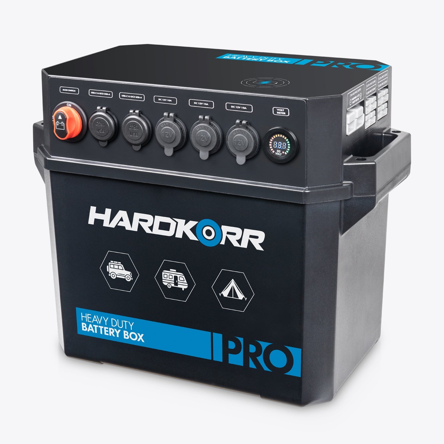 Hardkorr Heavy Duty Battery Box PRO HKPCHGBOX2