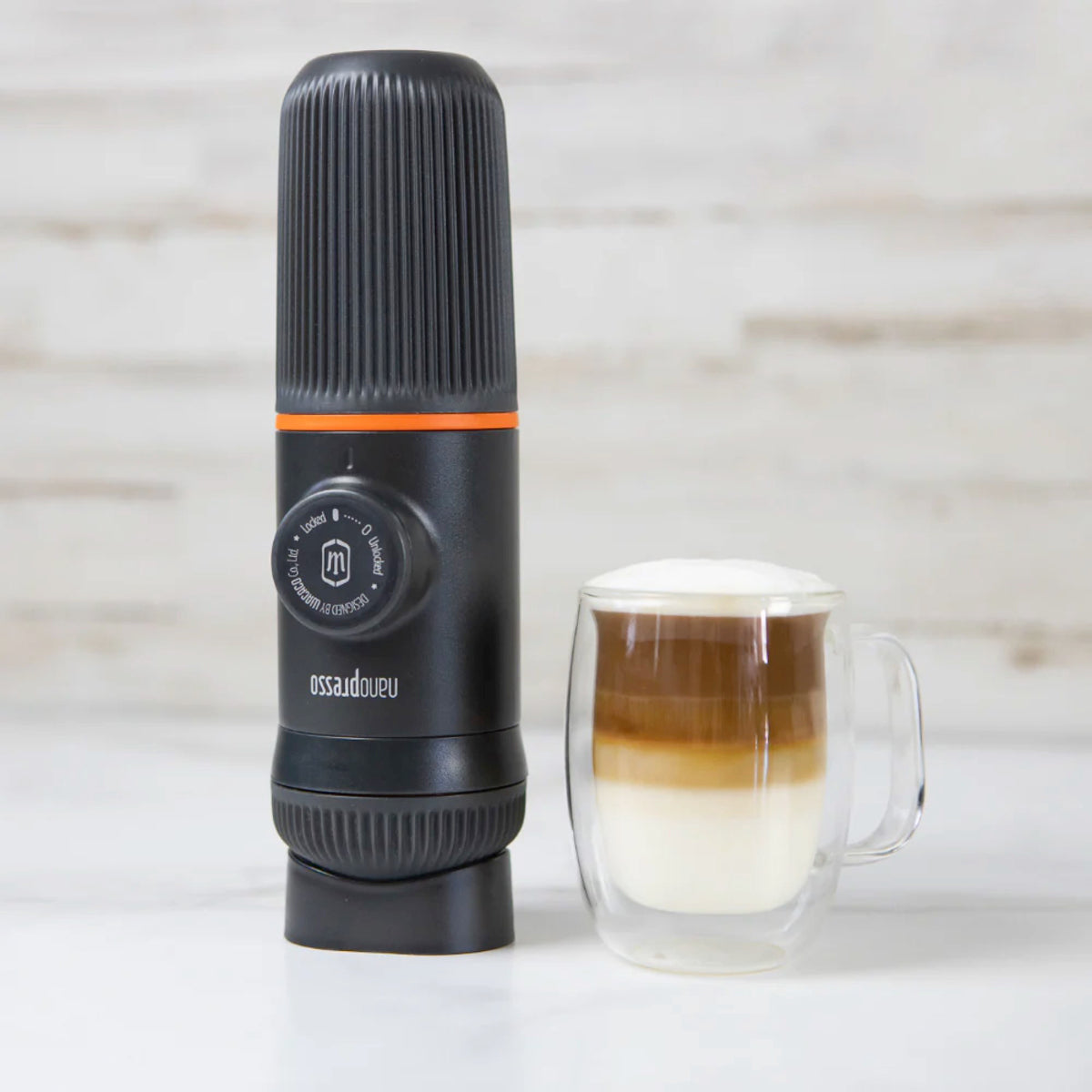 Wacaco Nanopresso Dolce Gusto (DG) Kit & DG Capsule Adapter - Black, Espresso Machine, - Outdoor Kuwait