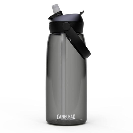 Camelbak Thrive™ Flip Straw 32oz Bottle with Tritan™ Renew, Water Bottles, Charcoal - Outdoor Kuwait