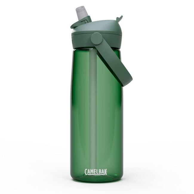 Camelbak Thrive™ Flip Straw 25oz Bottle with Tritan™ Renew, Water Bottles, Forest Green - Outdoor Kuwait