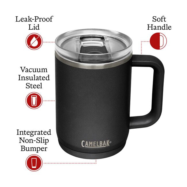 Camelbak Thrive™ 16 oz Mug, Insulated Stainless Steel, Mugs, - Outdoor Kuwait