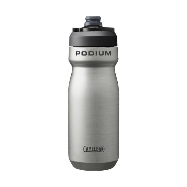 Camelbak Podium® Steel Bike Bottle, Water Bottles, 18oz Stainless - Outdoor Kuwait