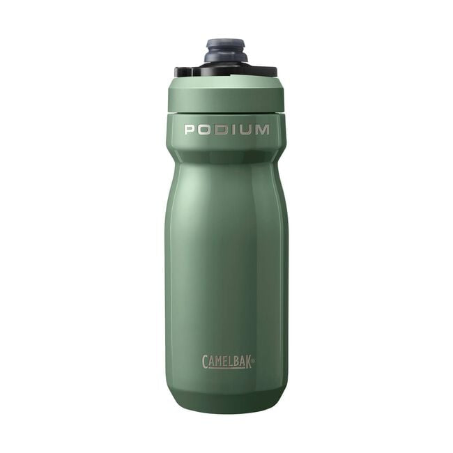 Camelbak Podium® Steel Bike Bottle, Water Bottles, 18oz Moss - Outdoor Kuwait