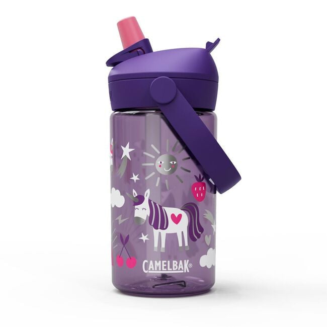 Camelbak Thrive™ Flip Straw Kids 14oz Bottle with Tritan™ Renew, Water Bottles, Unicorn Party - Outdoor Kuwait