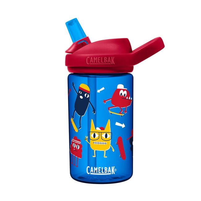 Camelbak Eddy®+ Kids 14oz Bottle with Tritan™ Renew, Water Bottles, Skate Monsters - Outdoor Kuwait