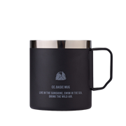 Cargo Container Basic Mug 450ML, Mugs, Black - Outdoor Kuwait
