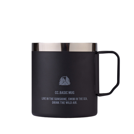 Cargo Container Basic Mug 450ML, Camping Lights & Lanterns, Black - Outdoor Kuwait