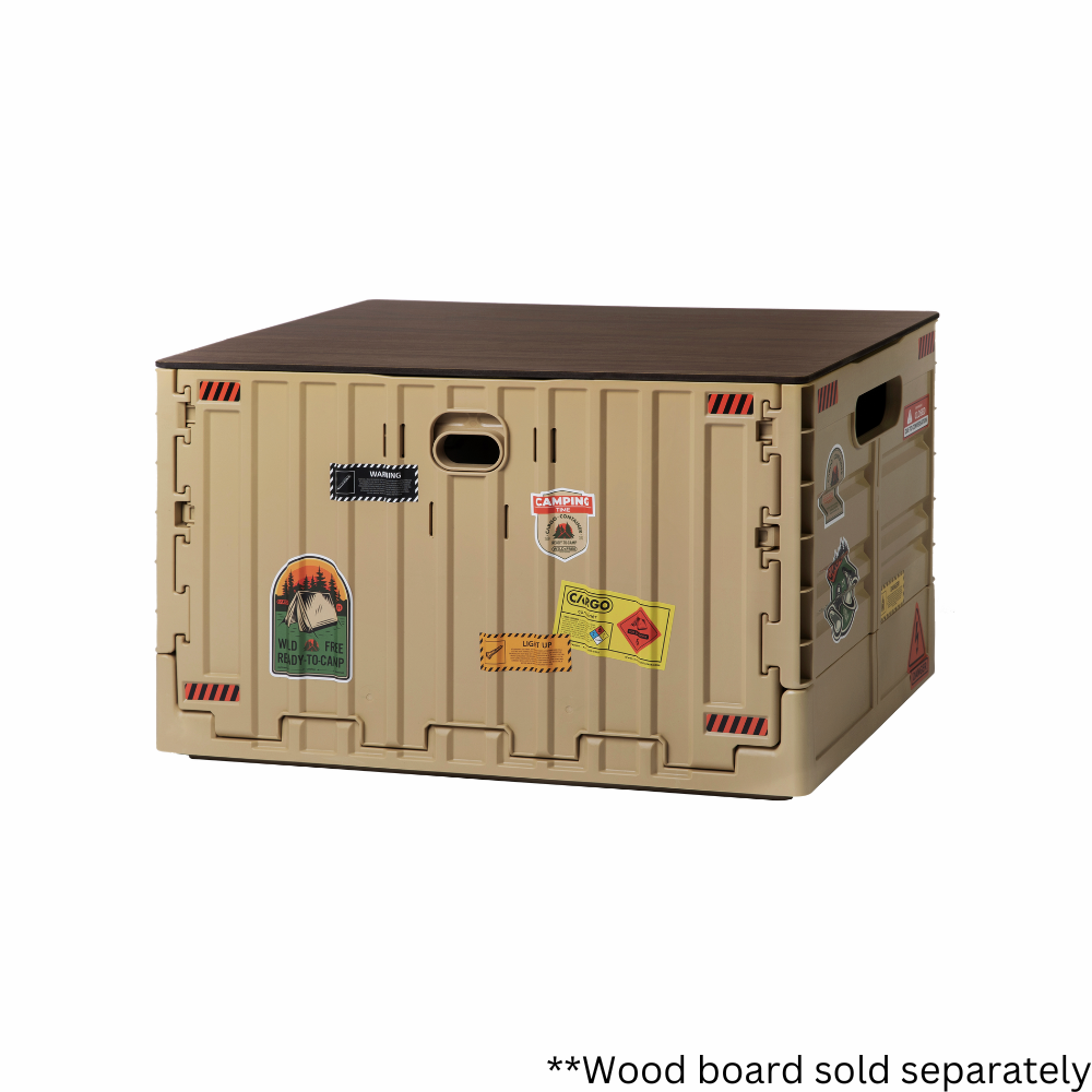 Cargo Container SIGNATURE FOLDING BOX SET, Dusters, Beige - Outdoor Kuwait