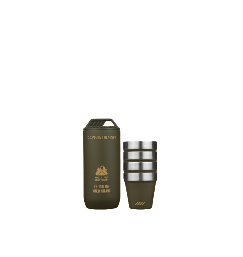 Cargo Container POCKET GLASS, Camp Furniture, Khaki - Outdoor Kuwait