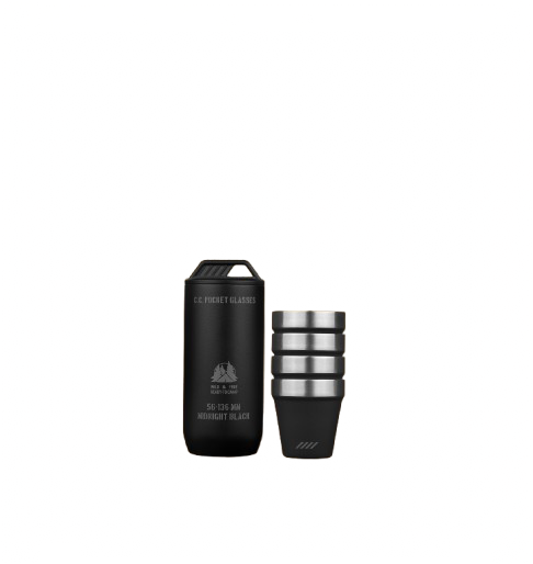 Cargo Container POCKET GLASS, Camp Furniture, Black - Outdoor Kuwait