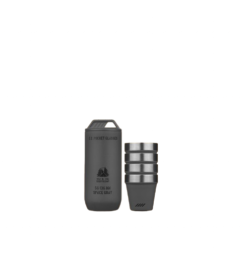 Cargo Container POCKET GLASS, Camp Furniture, Gray - Outdoor Kuwait