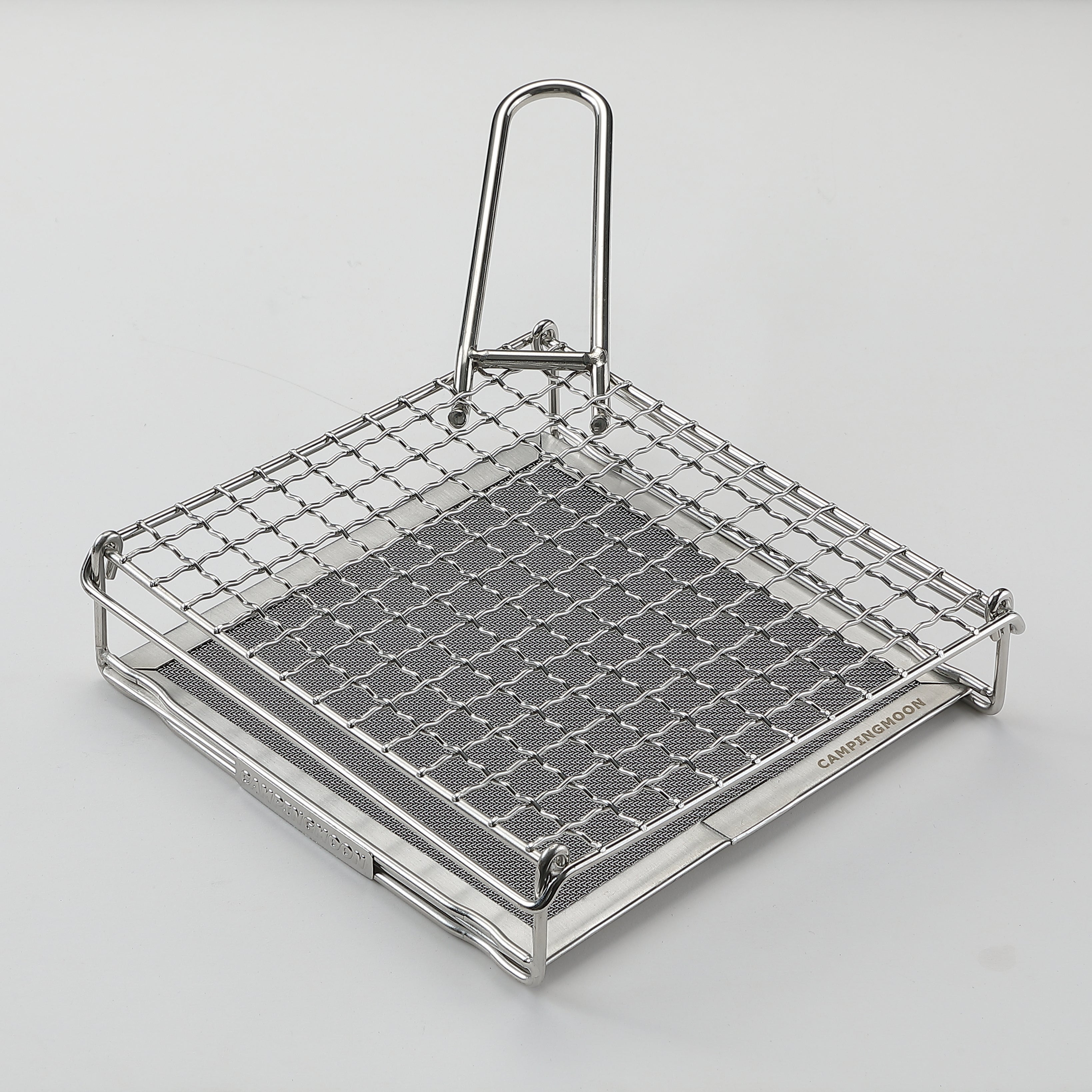 Campingmoon US-1615 Stainless Steel Camping Toaster, , - Outdoor Kuwait