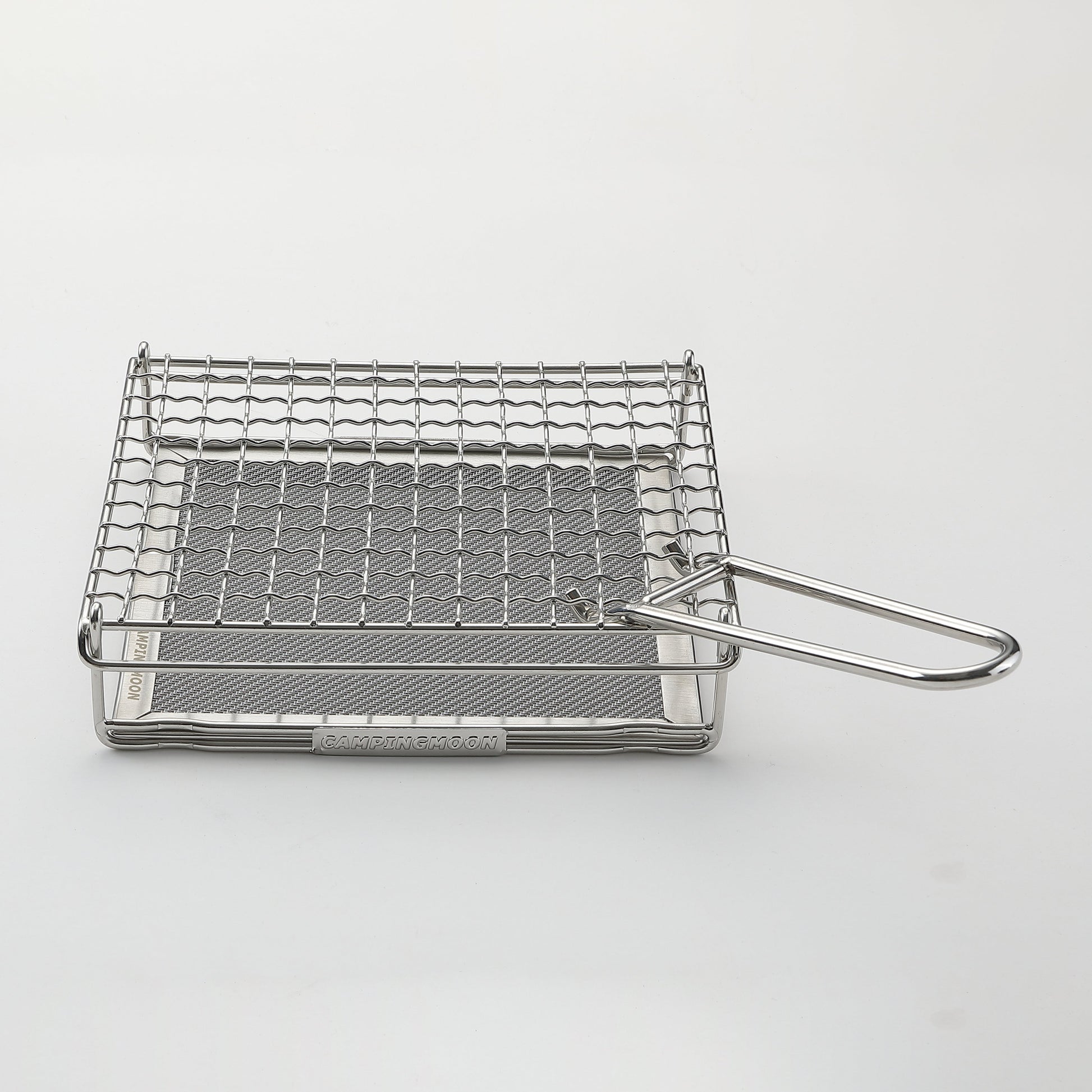 Campingmoon US-1312 Stainless Steel Camping Bread Toaster, , - Outdoor Kuwait