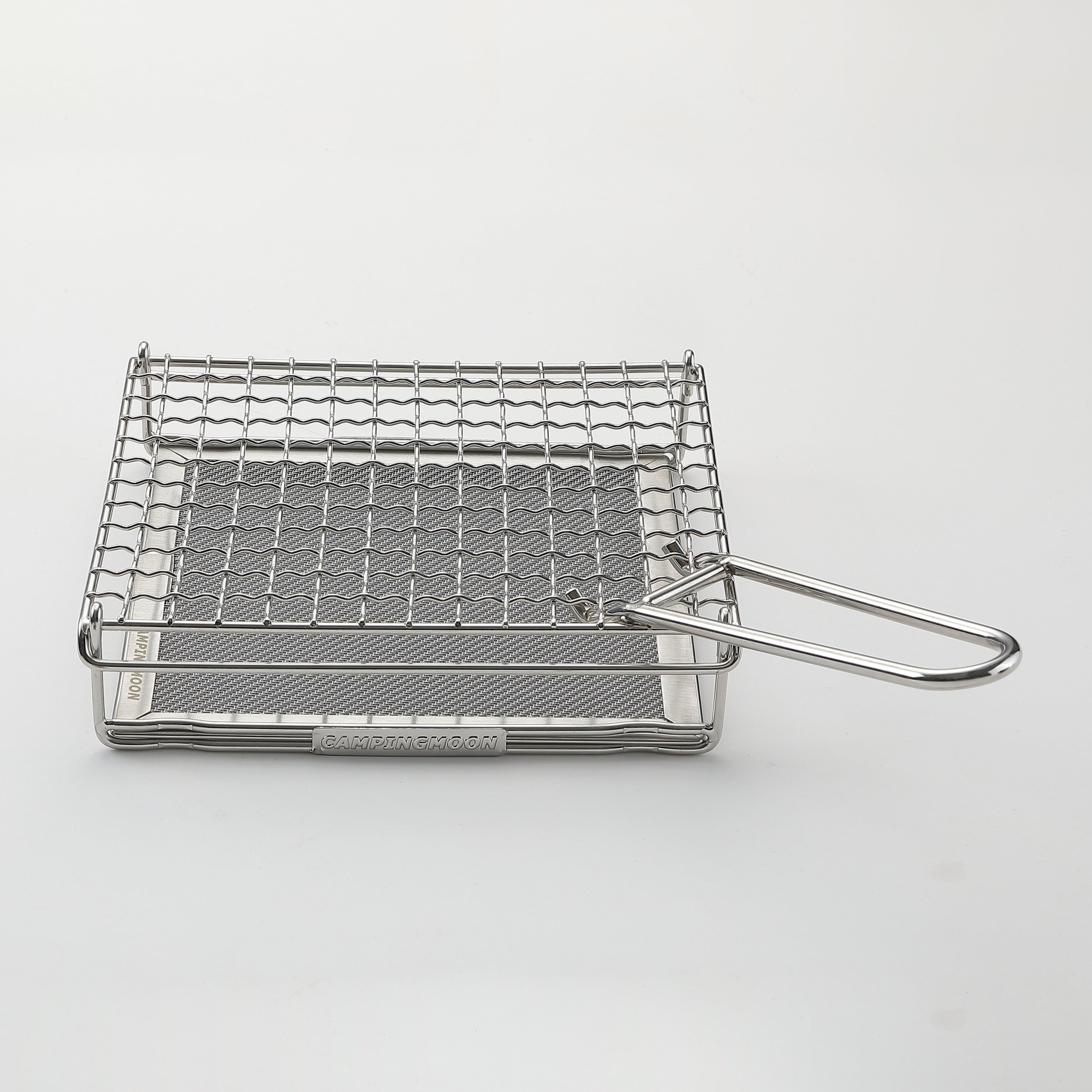 Campingmoon US-1312 Stainless Steel Camping Bread Toaster, , - Outdoor Kuwait