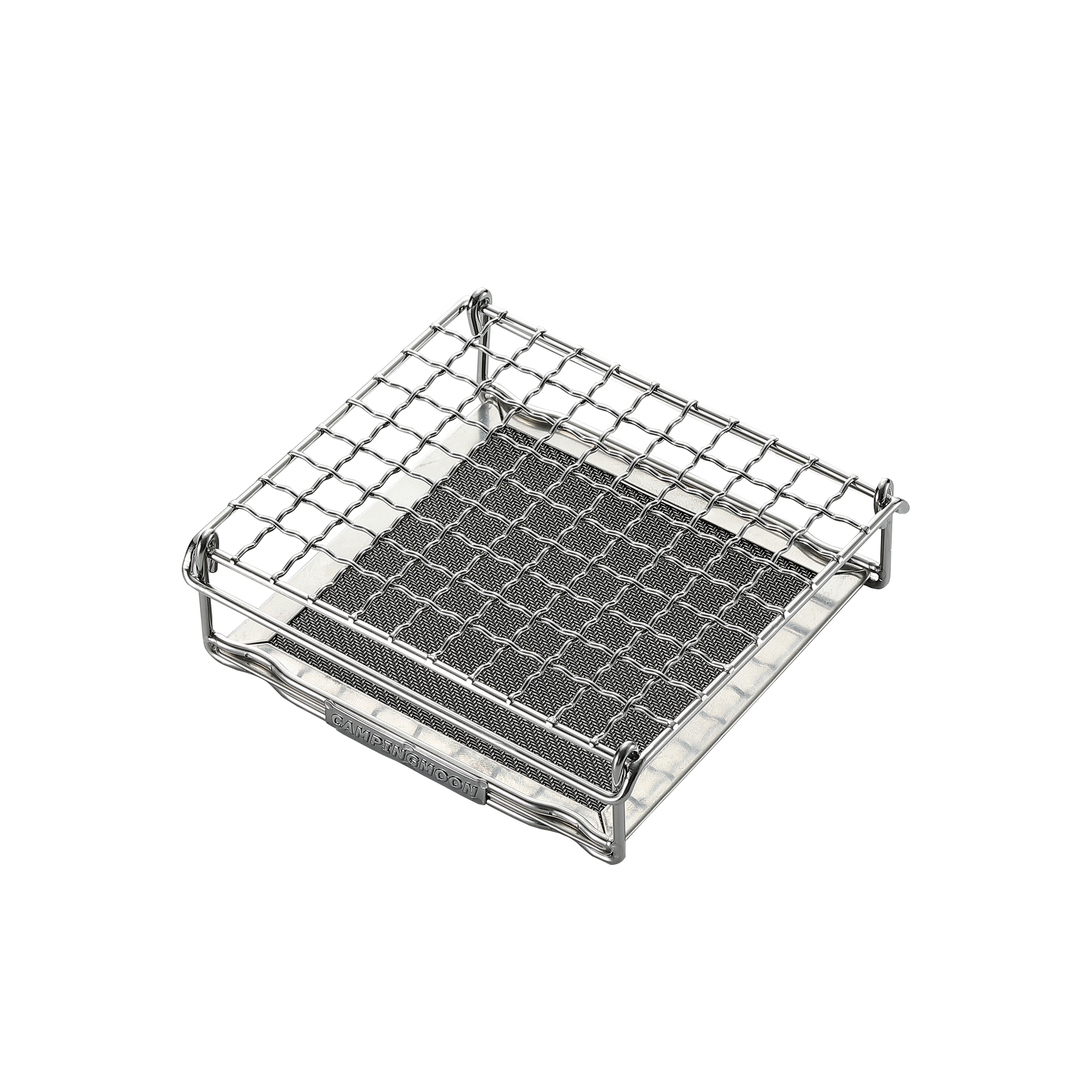 Campingmoon US-1312 Stainless Steel Camping Bread Toaster, , - Outdoor Kuwait