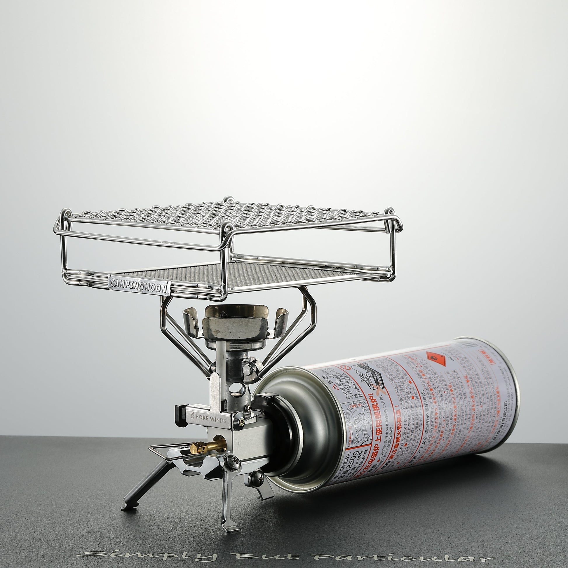 Campingmoon US-1312 Stainless Steel Camping Bread Toaster, , - Outdoor Kuwait