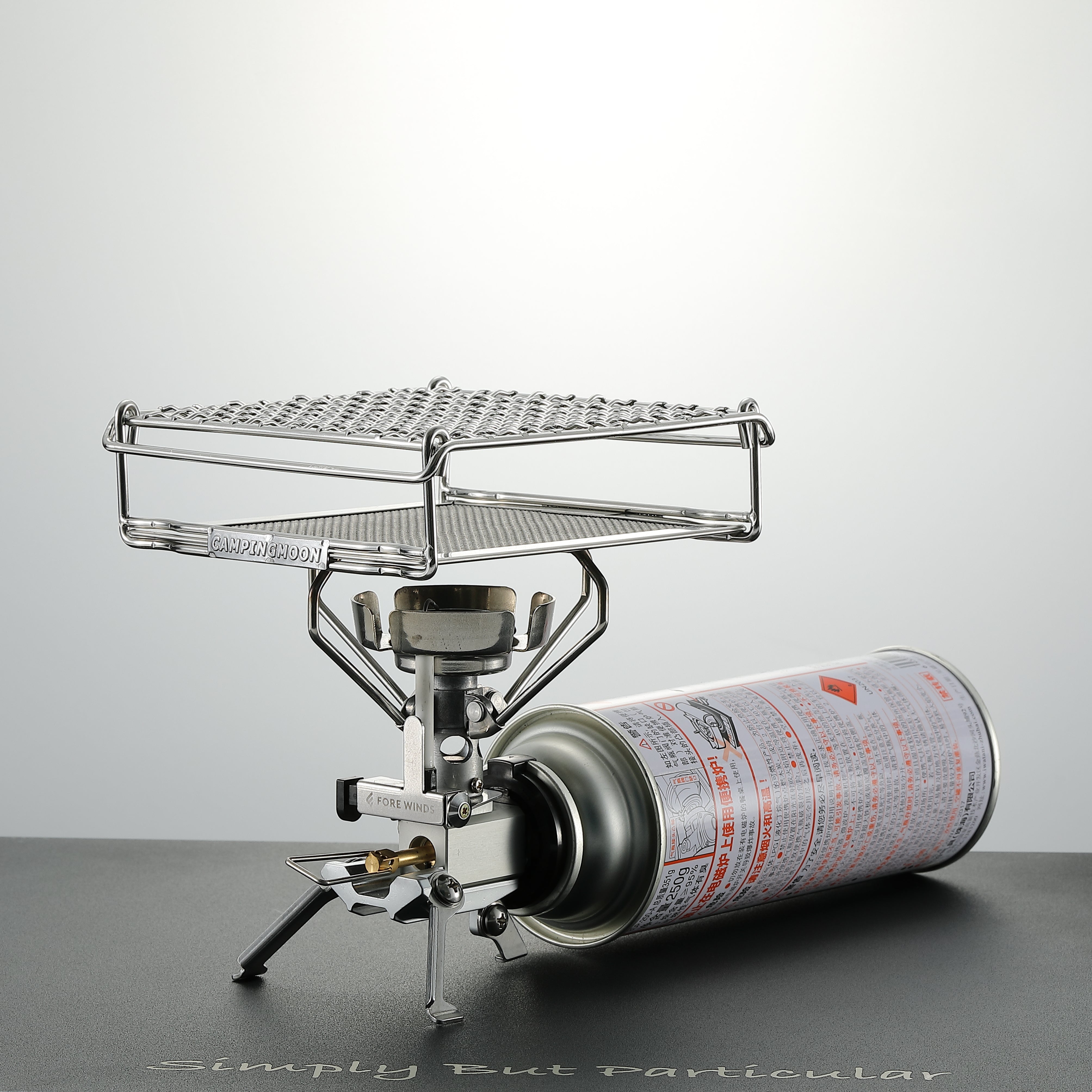 Campingmoon US-1312 Stainless Steel Camping Bread Toaster, , - Outdoor Kuwait