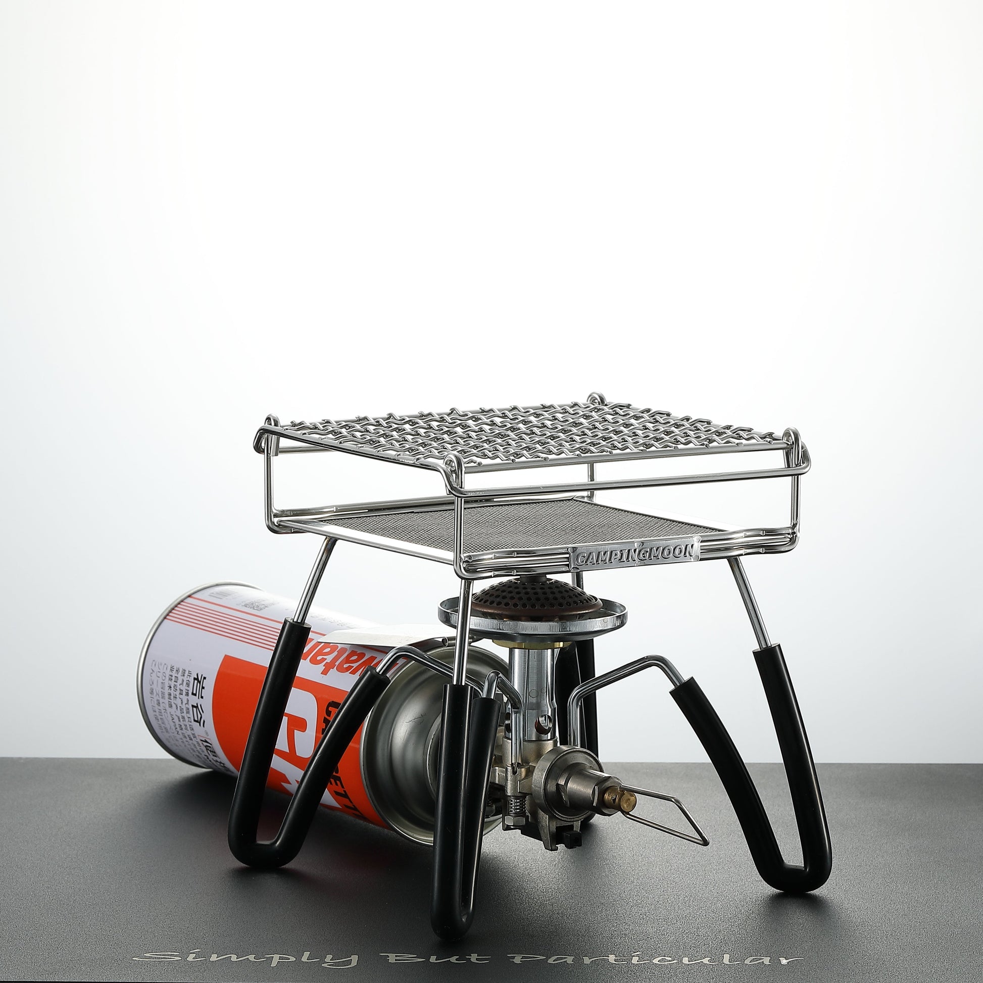 Campingmoon US-1312 Stainless Steel Camping Bread Toaster, , - Outdoor Kuwait