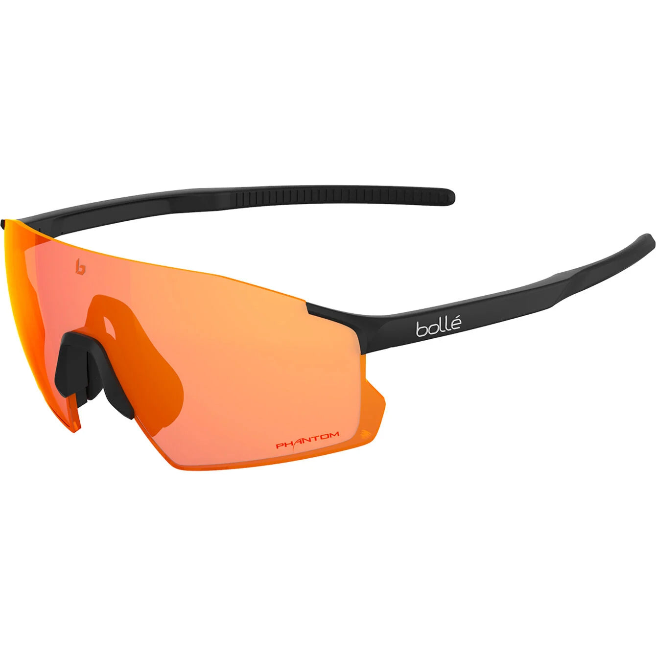 Bolle ICARUS, Sunglasses, Black Matte - Phantom Brown Red Photochromic - Outdoor Kuwait