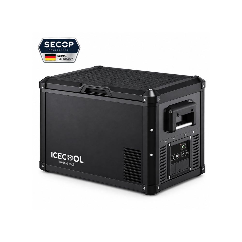 Icecool X45G Professional Dual-Voltage Fridge/Freezer - 45L (Secop Compressor), Portable Refrigerator, - Outdoor Kuwait
