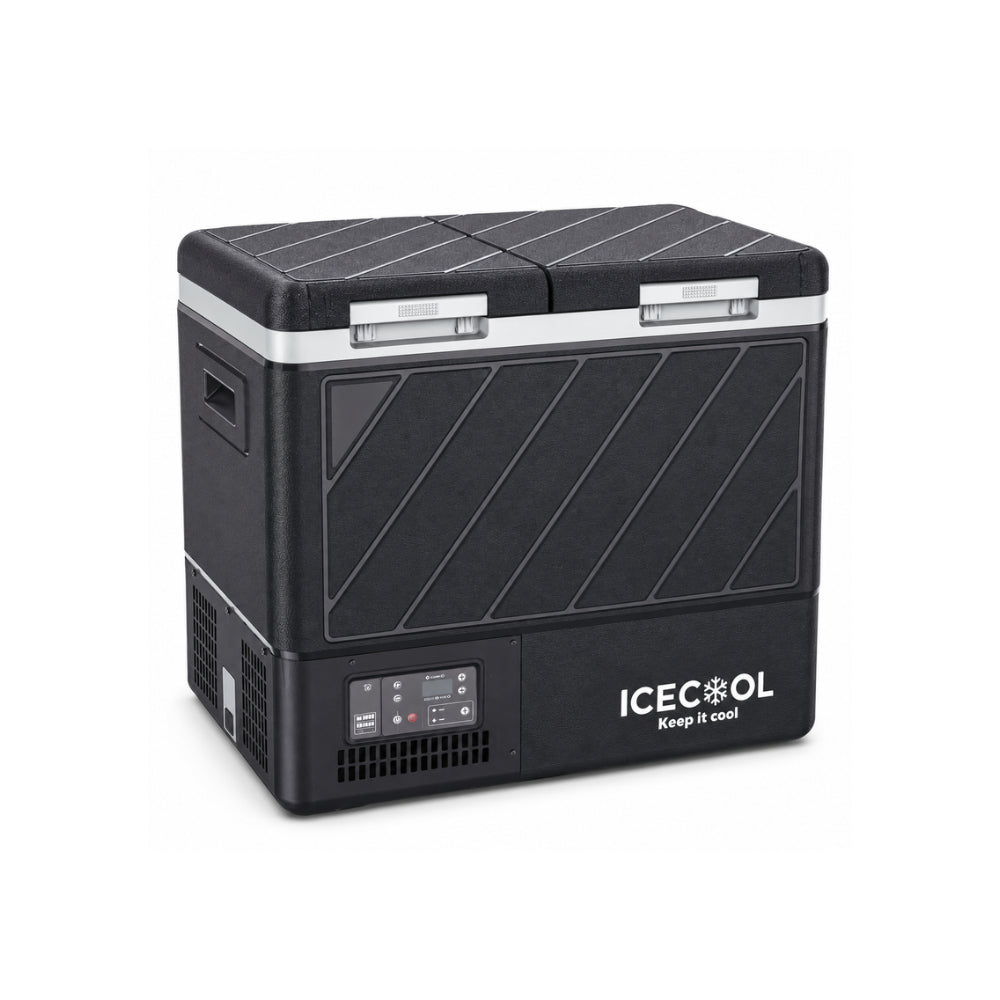 Icecool X55D Dual-Zone Portable Car Refrigerator - 55L, Portable Refrigerator, - Outdoor Kuwait