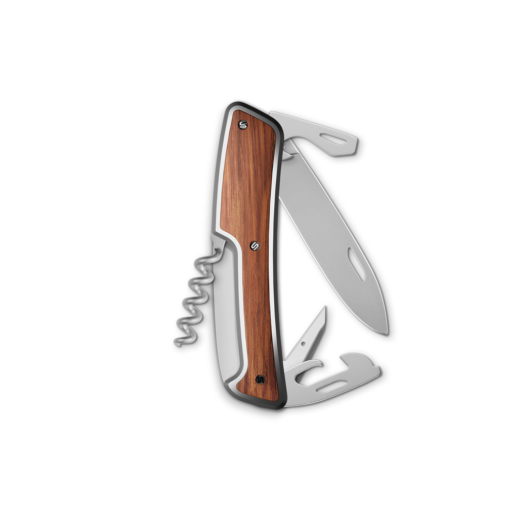 Swiza Legacies Mahogany Pocket Knife