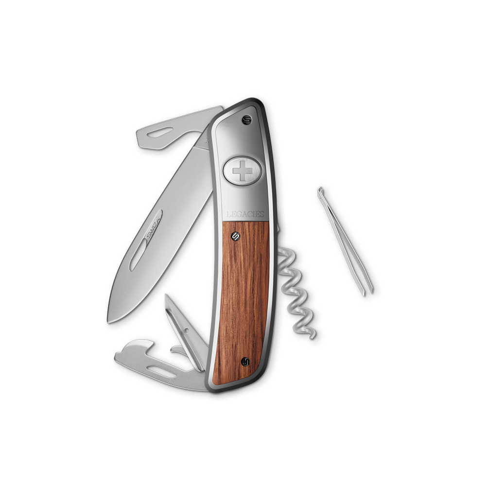 Swiza Legacies Mahogany Pocket Knife