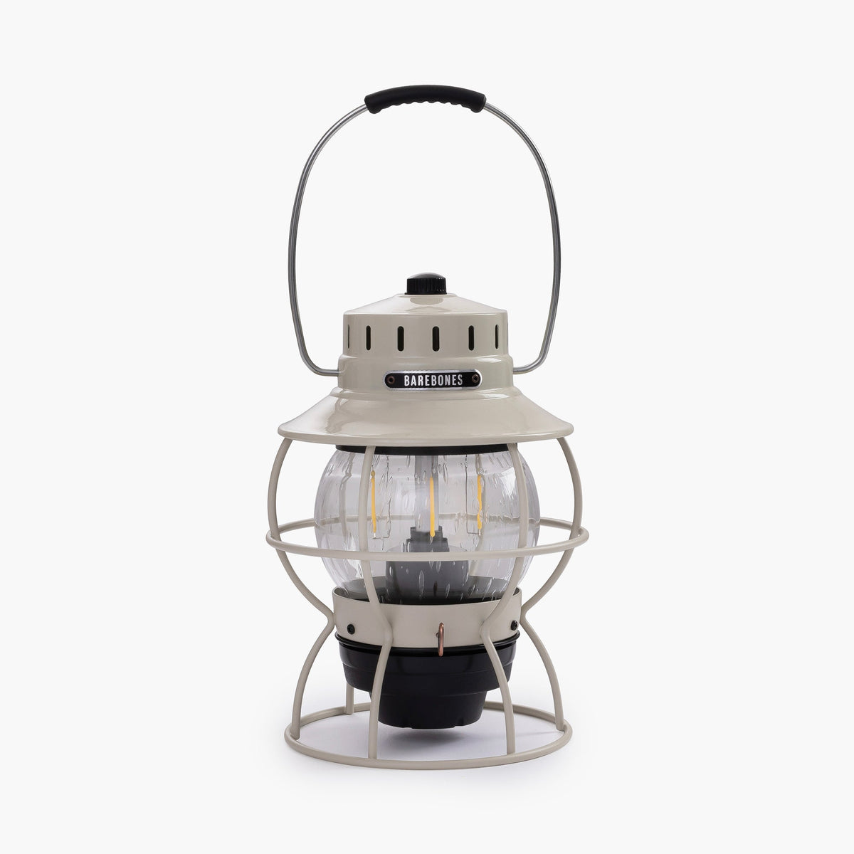 Barebones Railroad Lantern, , Vintage White - Outdoor Kuwait