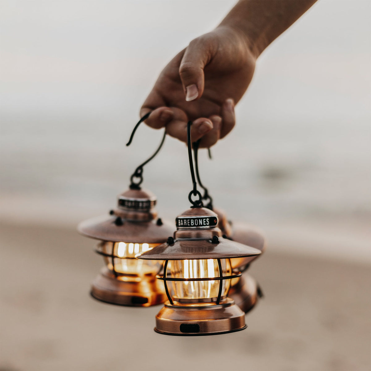 Barebones Edison Mini Lantern, , - Outdoor Kuwait