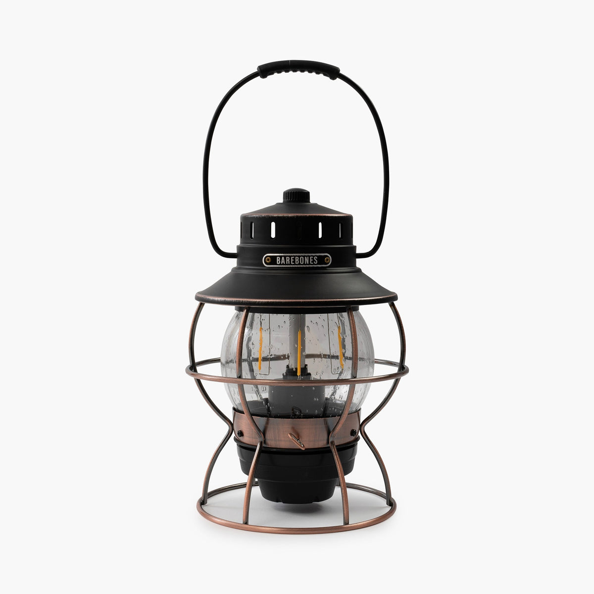 Barebones Railroad Lantern, , Antique Bronze - Outdoor Kuwait