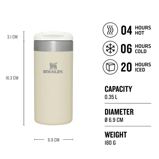 STANLEY THE AEROLIGHT™ TRANSIT MUG | 0.35L, Mugs, - Outdoor Kuwait