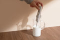 Outin LatteGo Handheld Milk Frother (Starburst Silver), Frother, - Outdoor Kuwait