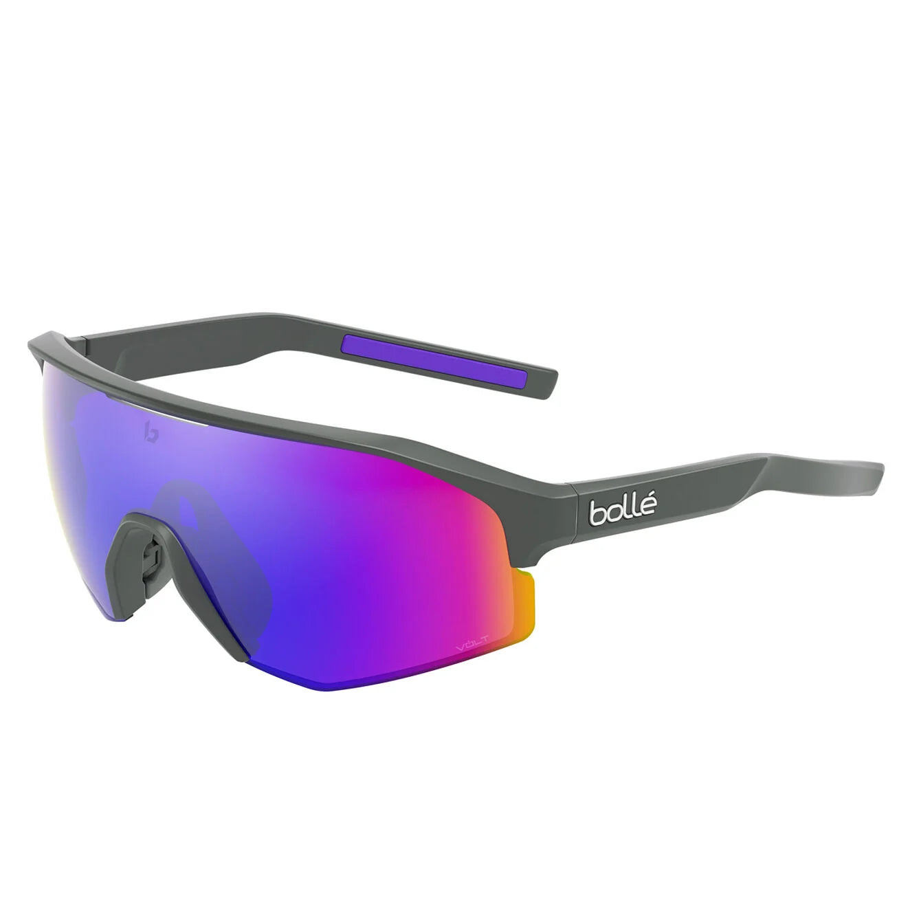 Bolle Lightshifter, Sunglasses, Titanium Matte - Volt Ultraviolet - Outdoor Kuwait