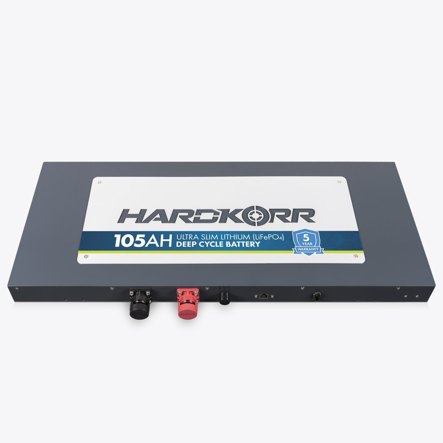 Hardkorr 105Ah Lithium LiFePO4 Slimline Deep Cycle Battery HKPBATLSL105