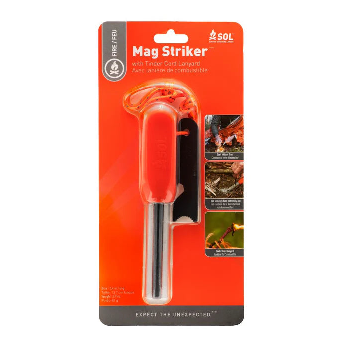 S.O.L Mag Striker with Tinder Cord, , - Outdoor Kuwait